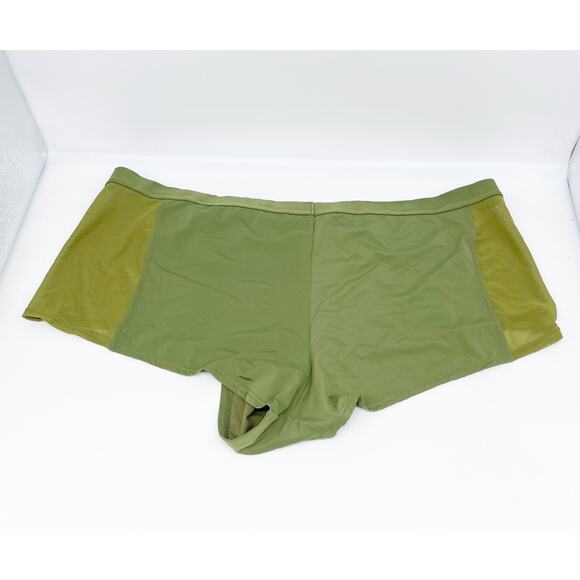 Parade Women's Re:play High Waisted Briefs Mesh Olive Size 3XL - Picture 2 of 4